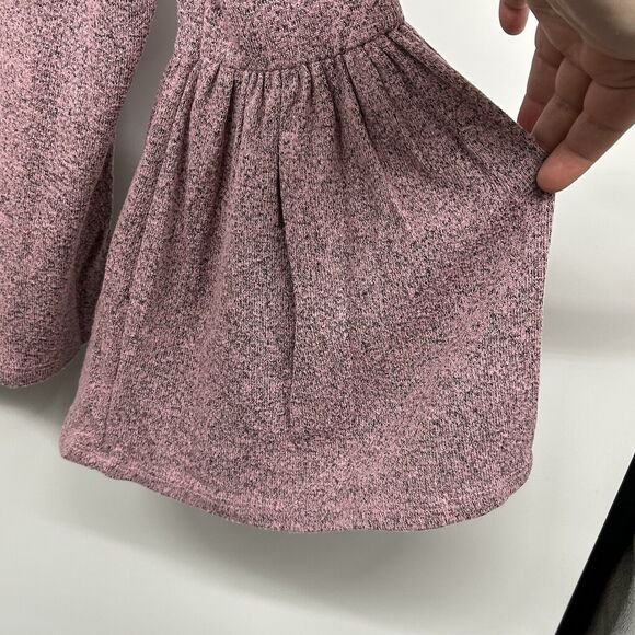 Liz Claiborne Blouse Women Large knit Lace Flare Balloon Sleeve Thin Sweater top - Picture 4 of 7